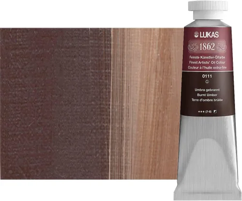Miniatura 143 de Lukas 1862 Pintura al Óleo para Artistas Profesionales - Colores Tierra Amarillentos, 37 mL - Juego de 4 - Destacada Resistencia a la Luz, Sin