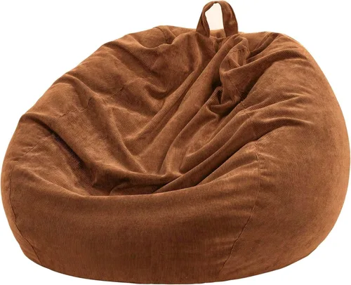 Miniatura 13 de Funda para Silla Puf de 3 pies (Sin Relleno) 35"×43" Almacenamiento Grande de Animales de Peluche Silla Puf Lavable Funda para Silla Puf Grande
