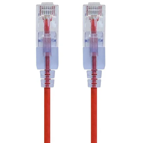 Miniatura 22 de Monoprice Cat6A - Cable de conexión Ethernet de 6 pulgadas, negro, UTP, 30 AWG, 10G, cable de cobre puro desnudo, sin enganche, RJ45, serie SlimRun