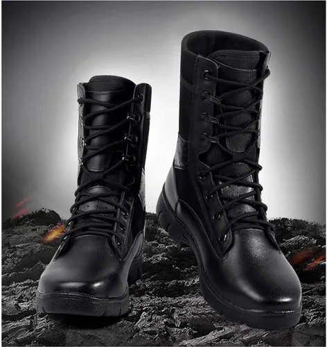 Miniatura 5 de Botas tácticas para hombre, botas de combate ligeras, botas de trabajo duraderas, botas de desierto