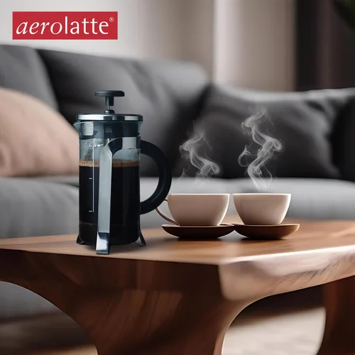 Miniatura 6 de aerolatte Cafetera de prensa francesa, prepara 3 porciones, 12 onzas