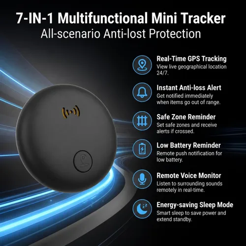 Miniatura 2 de GPS Tracker for Vehicles, 2 Pack Magnetic Hidden GPS Tracker for Vehicles No Subscription Life Car Tracker Device Hidden Magnetic Waterproof for iOS