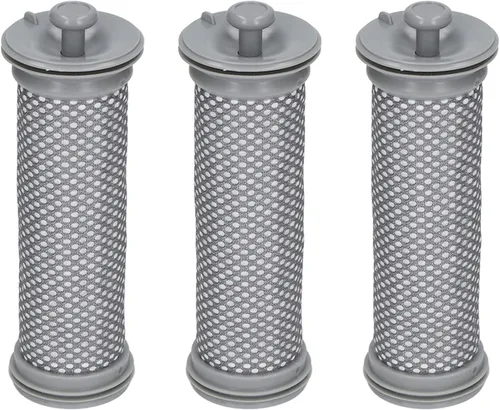 Reemplazo de filtro de vacío, filtro de aspiradora, 3 piezas de reemplazo de prefiltro, núcleo de filtrado de aspiradora reutilizable, filtros de