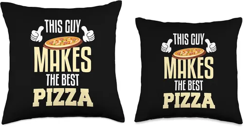 Miniatura 3 de The Pizza Maker Shirt Store Clothing Company This Guy Makes The Best Pizza Maker - Almohada de 16 x 16 pulgadas, multicolor