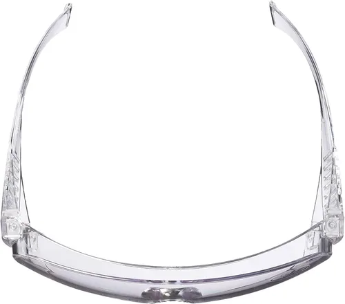 Miniatura 2 de EMI # 412 - Lentes de seguridad transparentes para usar sobre lentes, antivaho y antiarañazos, para profesionales médicos, laboratorios y lugares