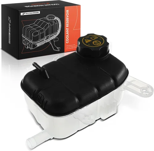 A-Premium Tanque de depósito de recuperación de desbordamiento de refrigerante de motor presurizado [con tapa] compatible con Buick Encore 2013-2019