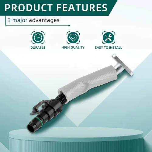 Miniatura 6 de AUTOKAY Tubo de retorno de aceite Turbo con junta para Chevy Cruze Sonic Trax Buick Encore 2011-2019 1.4L, manguera de retorno de aceite