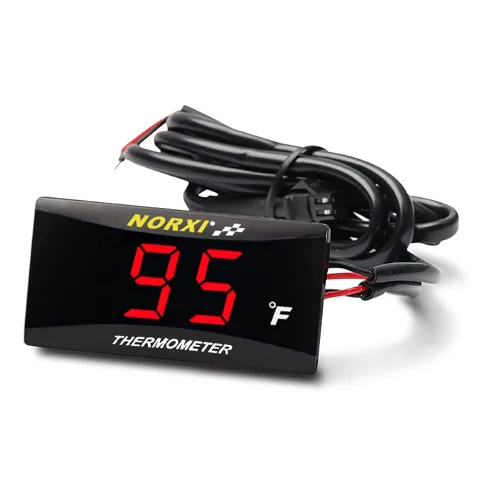 Miniatura 16 de Medidor de temperatura del agua para motocicleta, termómetro Fahrenheit, medidor de temperatura digital universal del agua, termómetro
