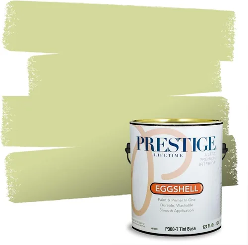 Miniatura 50 de PRESTIGE Pinturas Pintura interior e imprimación en uno, 1 galón, cáscara de huevo, aventura