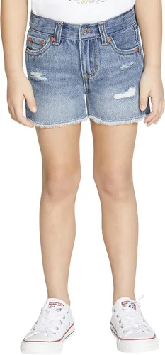 Miniatura 23 de Levi's Kids Girls Girlfriend Fit Short Shorts (Niños grandes)