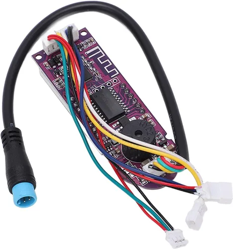 Miniatura 9 de Alomejor Placa de circuito de scooter eléctrico, tablero de instrumentos contiene cubierta de interruptor de pantalla reemplazo actualizado