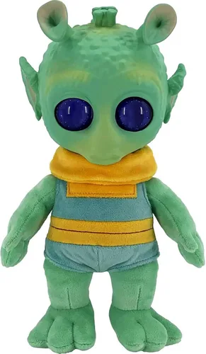 Miniatura 7 de Mattel Juguete de peluche de Star Wars Galactic Pals, juego de muñecas suaves de 11 pulgadas con portador y tarjeta de perfil de personalidad