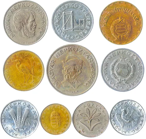 Miniatura 9 de Malta 10 Monedas Mixtas Moneda Maltesa Mils Céntimos Desde 1972