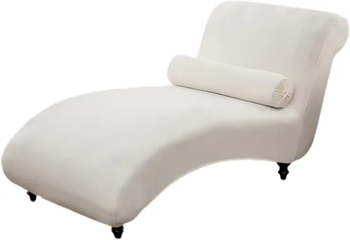 Miniatura 37 de Funda para tumbona sin brazos, funda elástica estampada para sofá reclinable, fundas elásticas para tumbonas para sala de estar, dormitorio, 13