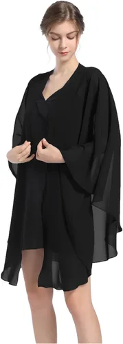 Miniatura 2 de Chales y envolturas de gasa para fiesta de boda, bufanda para mujer, vestido de noche nupcial en vestidos de ocasiones especiales