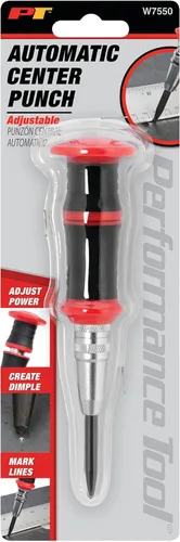 Miniatura 4 de Performance Tool Punzón central automático W7550 HD - Herramienta precisa y duradera para marcar y perforar materiales, negro