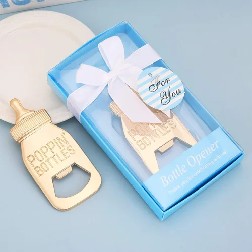 Miniatura 3 de Juego de 24 abridores de botellas para baby shower, recuerdos para invitados con forma de abrebotellas, regalos para baby shower, suministros