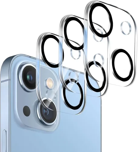 Miniatura 30 de Pack de 3 protectores de lente de cámara de vidrio templado Dengduoduo para iPhone 13 Pro de 6.1" y iPhone 13 Pro Max de 6.7", brillo de diamantes