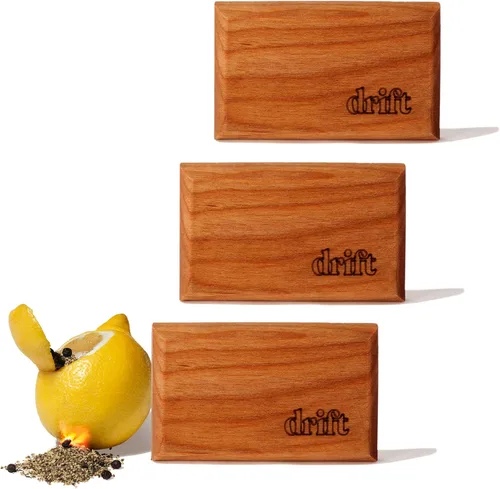 Miniatura 16 de Ambientador para coche Drift - El ambientador de madera original - Eliminador de olores para coche - Aroma duradero - Clip de metal - Aceites