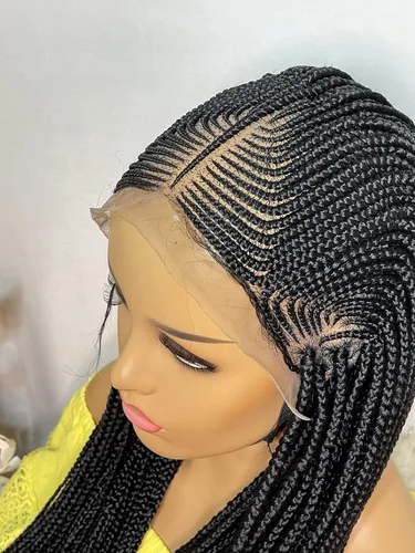 Miniatura 4 de Peluca trenzada cornrow peluca