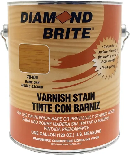 Miniatura 14 de Diamond Brite - Tinte para barniz 70100-2, acabado interior de madera que mejora el grano de madera natural, revestimiento de madera duradero