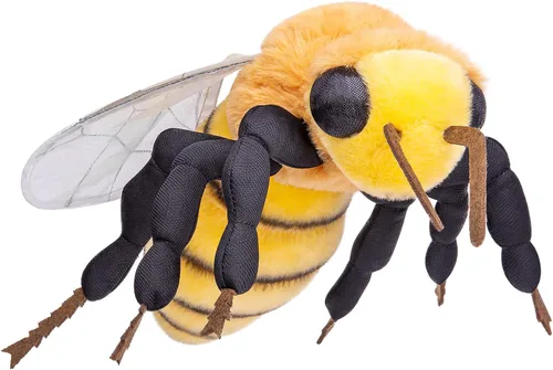 Miniatura 2 de Juguete de peluche grande de abeja - Animales de peluche realistas de abeja de 16 pulgadas, juguetes de abeja con alas grandes realistas, juguete