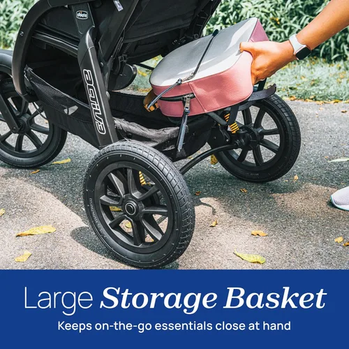 Miniatura 9 de Chicco Activ3 - Cochecito para correr, cochecito todo terreno, compatible con asientos de automóvil infantiles Chicco (no incluidos)