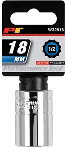 Performance Tool W32818 - Enchufe de 1/2 pulgada de 0.709 in y 12 pt