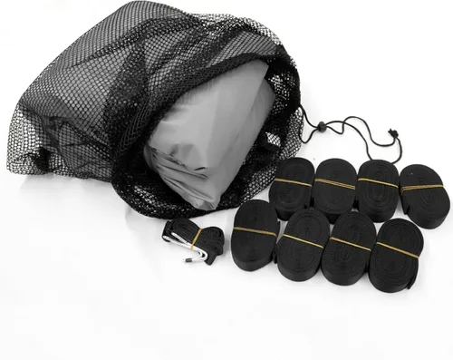 Miniatura 6 de EliteShield Cubierta Impermeable para Pontón, Poliéster 600D de Servicio Pesado Grado Marino Cubierta de Pontón Remolcable Cubierta de Embarcación