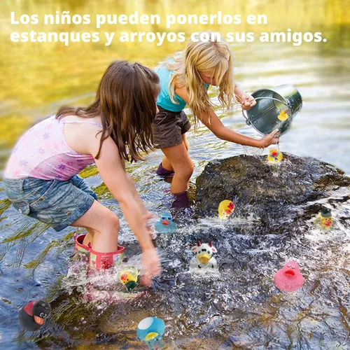 Miniatura 3 de XY-WQ Paquete de 100 patos de goma para Jeeps Ducking, pato flotante a granel de 2.3 pulgadas para niños, surtido de juguetes de baño para bebés