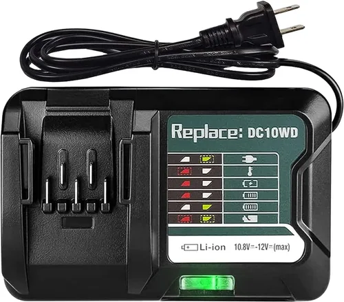 Miniatura 6 de WeideBATT® Paquete de 2 baterías BL1021B de 12 V 2000 mAh y cargador DC10WD para BL1016 BL1015 BL1020B BL1041B para Makita Tool DF031D DF0331D
