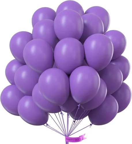 Miniatura 195 de PartyWoo Globos de color azul pizarra, 100 unidades, diferentes tamaños, paquete de 18, 12, 10, 5 pulgadas, azul marino, azul polvoriento, bohemio