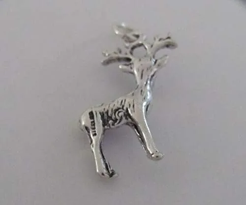 Miniatura 2 de Dije de ciervo de plata de ley 925 JOELLE STORE