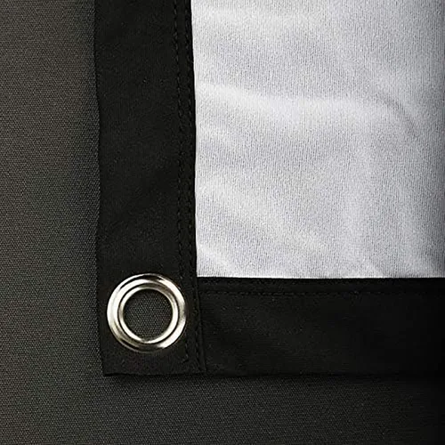 Miniatura 5 de Pantalla de proyección trasera holográfica de 100 pulgadas – Pantalla portátil plegable de doble cara antiarrugas para Halloween, Navidad, noches