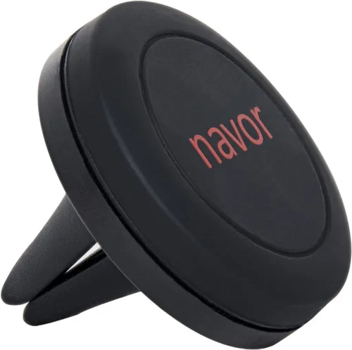 Navor Soporte magnético universal para automóvil con ventilación de aire en color negro para iPhones y dispositivos Android