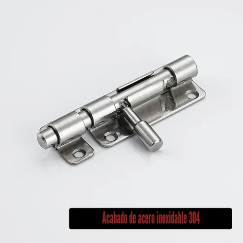 Miniatura 3 de JQK Cierre de puerta con perno de barril, perno deslizante de puerta de 10,2 cm, acero inoxidable 304, cierres de puerta de seguridad con espesor