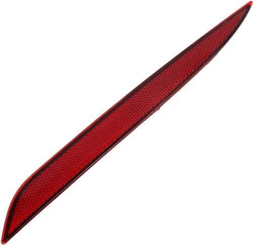 Miniatura 4 de Reflector de parachoques trasero para 2020 a 2023, luz reflector trasera de coche de lente roja, repuesto de luces de parachoques trasero