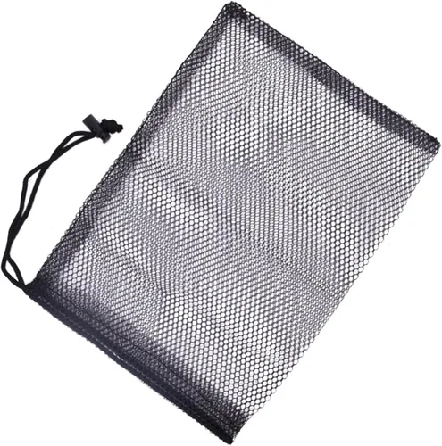 Miniatura 4 de Bolsa de malla de nailon resistente al desgarro Bolsa de malla con cordón Bolsa de malla de gran capacidad resistente multifuncional