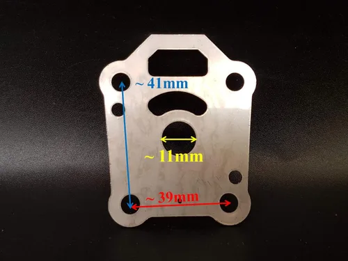 Miniatura 2 de Placa guía del impulsor del motor de barco 369-65025-0 M 16159 para Tohatsu Nissan Mercury Mercruiser Quicksilver M NS F 4hp 5hp 2/4 tiempos motor