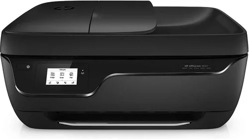 Impresora inalámbrica fotográfica a color con escáner y copiadora con cartucho de tinta instantánea HP Officejet 3830, Negro