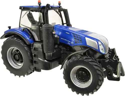Britains 1:32 New Holland T8.435 - Juego de tractores coleccionables para niños, tractor de juguete compatible con todos los juguetes de granja a