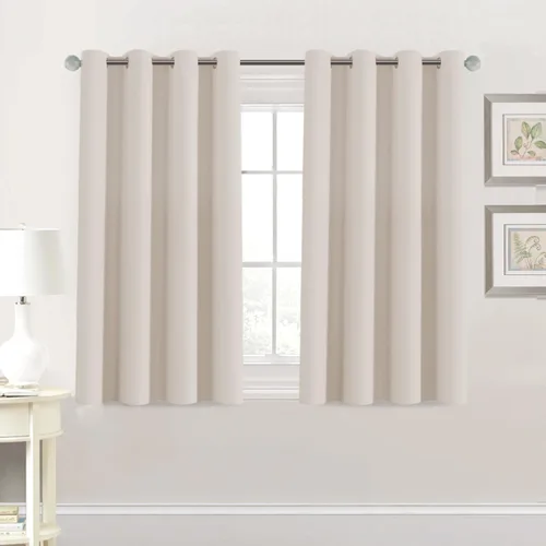 Miniatura 151 de H.VERSAILTEX - Cortinas blackout con aislamiento térmico y ojales en la parte superior, para patios, puertas correderas y división de habitaciones