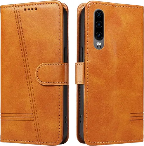Miniatura 122 de Funda con tapa para Huawei Nova Lite 3, protección de 360 grados, a prueba de golpes, de piel sintética, con función atril y 3 ranuras