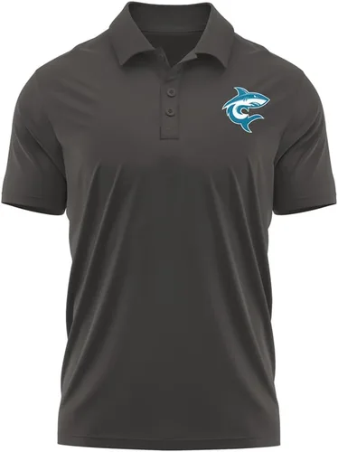 Miniatura 89 de Camisa polo deportiva oficial de la NCAA Collegiate para hombre, colección con logotipo en el pecho izquierdo