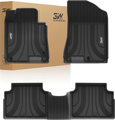 Miniatura 16 de 3W Alfombrillas de Piso Compatibles con Hyundai Tucson 2022-2025 2026 (No para Híbrido), Forros de Piso de Automóvil TPE para Todo Clima de Ajuste