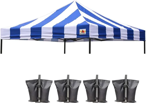 Miniatura 20 de ABCCANOPY - Toldo de repuesto para carpa desplegable (10x10 pies, beige)