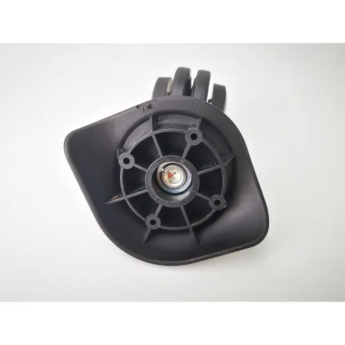 Miniatura 14 de Zoofen Ruedas de equipaje de repuesto para maleta, color negro, ruedas de repuesto para maleta con 4 agujeros para tornillos (Z-293)