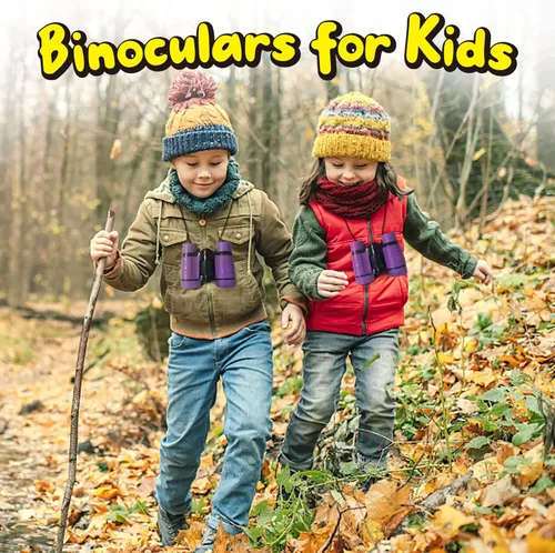 Miniatura 5 de ESSENSON - Binoculos para niños, juguetes y regalos para niños de 3 a 12 años, niños o niñas, telescopio para niños, juguetes al aire libre