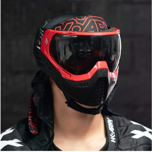 Miniatura 5 de HK Army Paintball KLR - Máscara térmica antivaho Rojo opaco