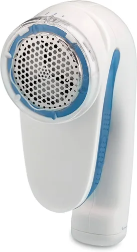 Dispositivo Conair para limpiar bolitas de la tela, con batería, color blanco, Plástico, metal, Blanco, normal